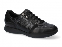 Chaussure mephisto Marche modele monia croco noir